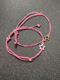 ''Rose positif'' bracelet